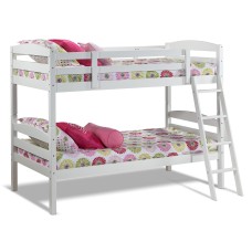 Jefferson Single/Single Bunkbed White